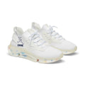 Baskets en maille homme AIR ZIDANE — Blanc et marine